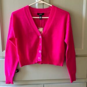 Aqua Girl Cashmere cardigan